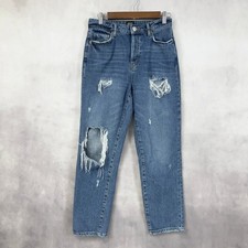 BDG Urban Outfitters Womens Jeans Size 28 Distressed High Rise Slim Straight