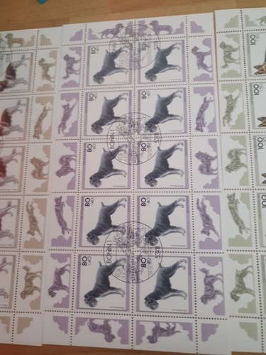 Bund BRD Kleinbogen Satz gestempelt Hunde 1797 - 1801 - Bild 3 von 6