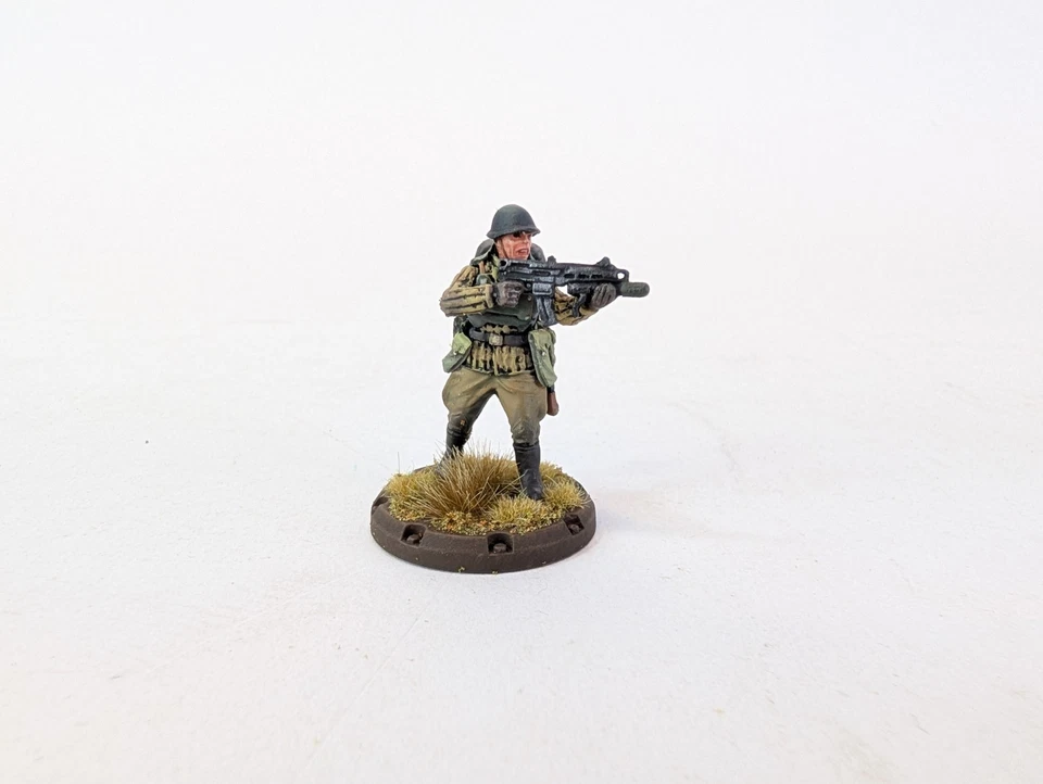 Miniaturas de escuadrón antitanque Dust Tactics Red Guards PRO PINTADO Foto 4 de 4