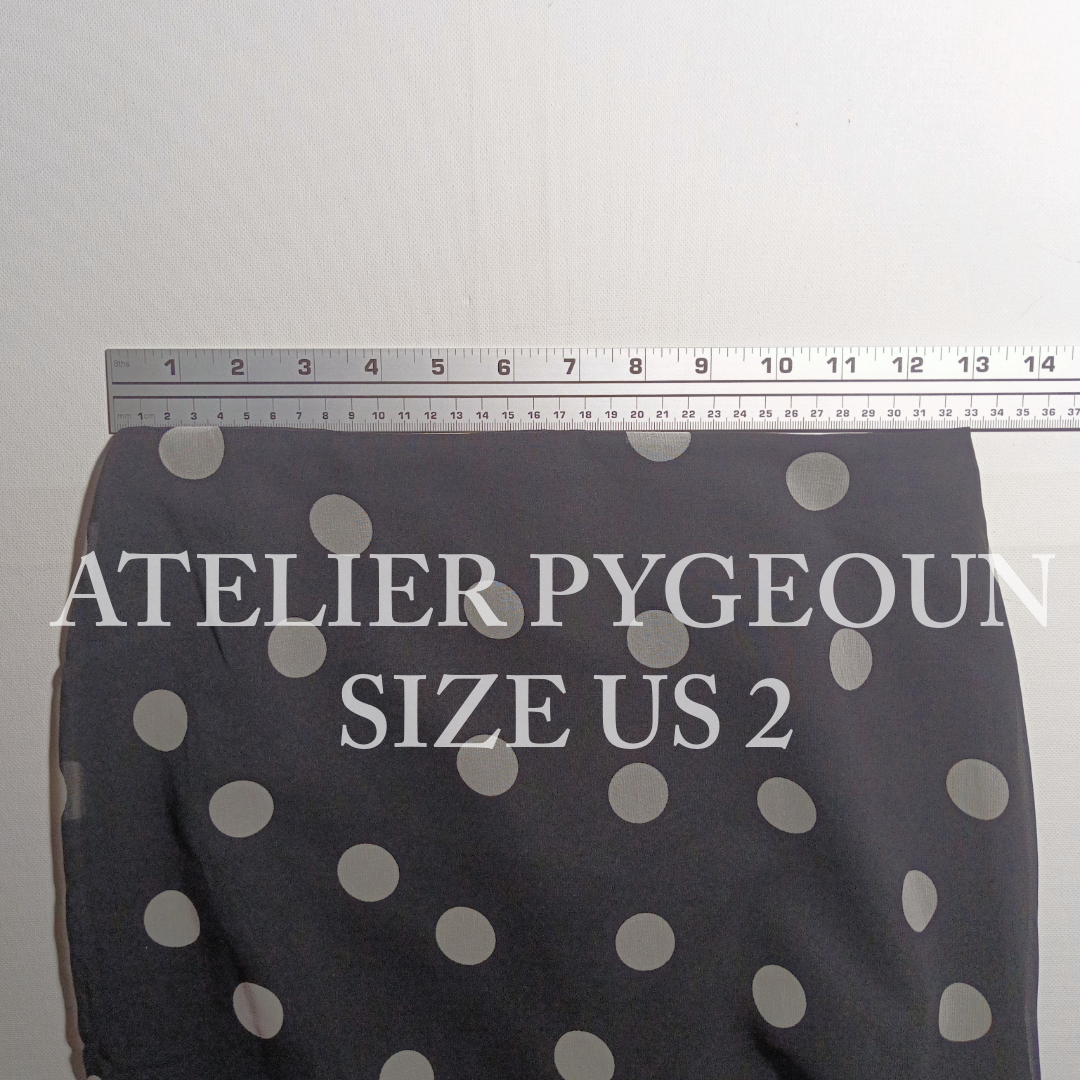 NWT H&M Polka Dot Flared Skirt Black/white/dotted 1330276001 Sizes