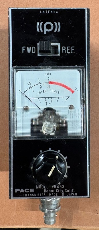 Pace Vintage Model P5453 RF Transmitter Field Strength