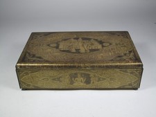 bonadont zahnpasta metall messing blech dose vintage antik tin box schatulle