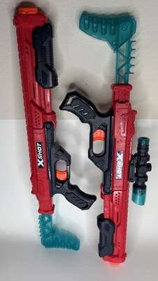 ZURU X-Shot Excel Hawk Eye Blaster Lot 2