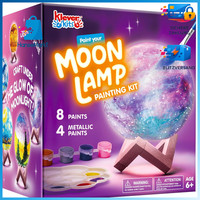 Mondlampe Bastelset 3D Nachtlicht Diy FüR Kinder Ab 6 Jahren Geschenk