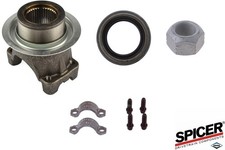 Dana 80 Rear Pinion Yoke Nut And Seal 1410 Series For 94-00 Dodge Ram 2500 3500