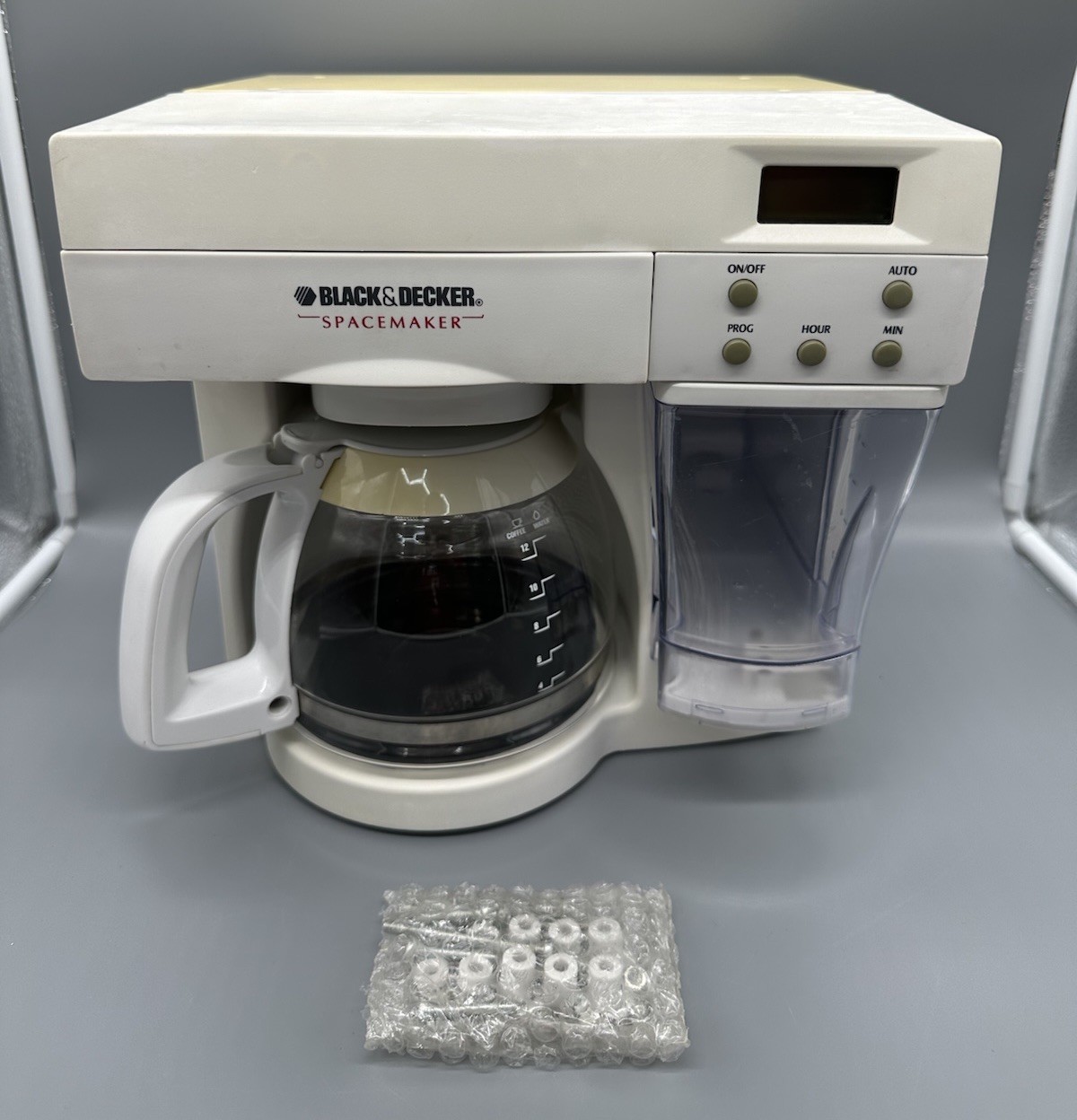 White Coffee Maker 12 Cup