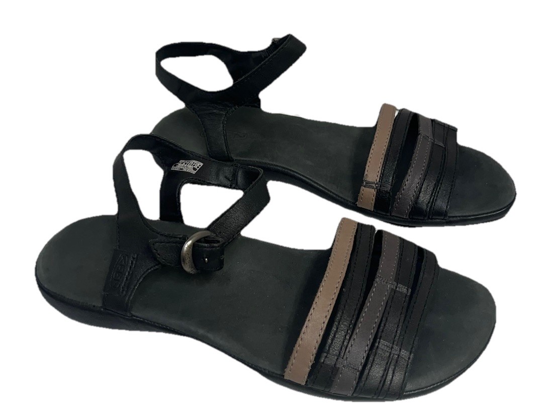 Sandali scarpe donna Keen Emerald City nero grigio TG 8.
