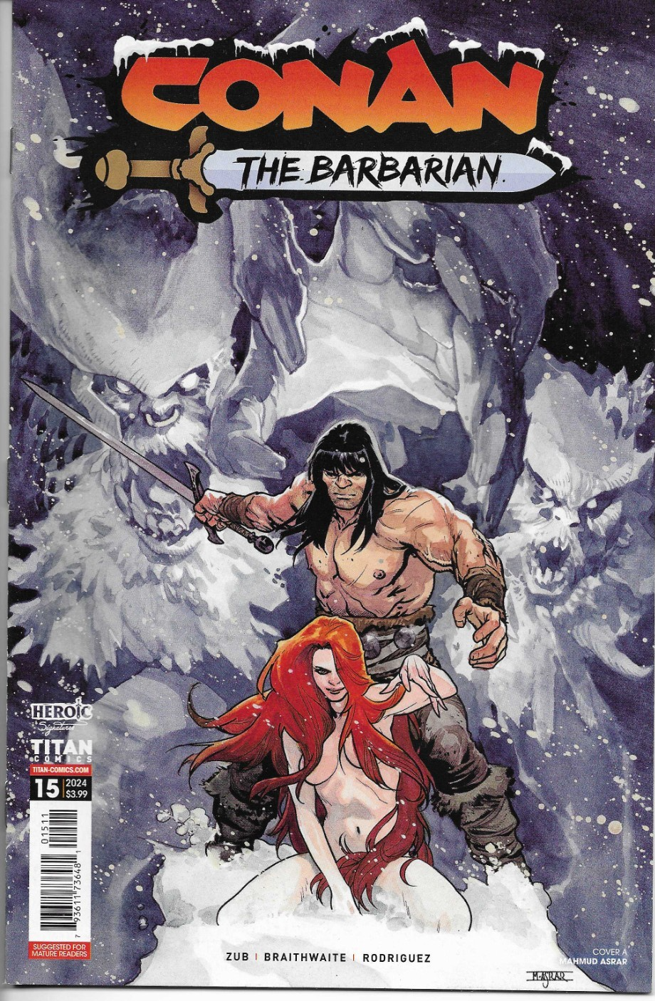CONAN THE BARBARIAN (2023) #15 - Cover A - Back Issue (S)