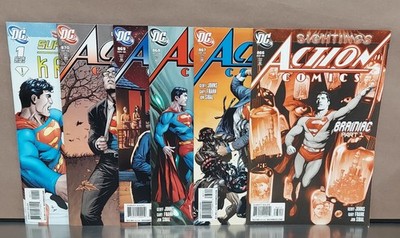 Action Comics #866-870 Complete 5-Issue ''Brainiac'' Story + New Krypton Special 