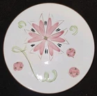 Stangl Pottery Carnival Bread Plate Dessert MCM 6" Atomic Kay Hackett