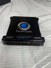 Planet Audio Anarchy AC1500.1M 1-Channel Car Amplifier 1500 watts 4.3ratingWORKS