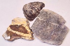 Purple and Golden Stone Slabs for Jewelry and Decor - Amethyst Lace - Agate