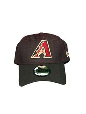 New Era 39THIRTY Arizona Diamondbacks Black Red Fade Flex Hat S-M New