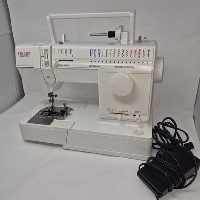 Vintage Singer 9323 Solid State Sewing Machine Multi Stitch Working Taiwan