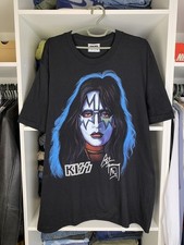 Kiss Ace Frehley cotton classic black T-shirt QT4976