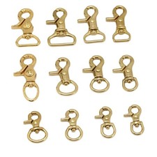 Trigger Swivel Clasp Keychain, Bag Strap Buckle, Lobster Clasp for Womens Purse