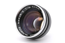 Vintage MINT Nikon Nippon Kogaku Nikkor-S 5cm 50mm f1.4 MF Lens S Mount JAPAN