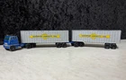 Vintage Matchbox Lesney Inter-State Double Freighter Major Pack Truck No.9 Eng