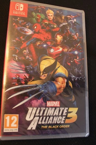 Marvel Ultimate Alliance 3: the Black Order Nintendo Switch, EU Version Region