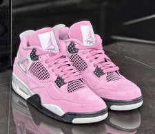 Jordan 4 "Orchid" Retro Basketball sneakers pink Shoes for Unisex Size