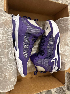 NIKE AIR ZOOM GT JUMP TB 'FIELD PURPLE/WHITE Size 17US - 51.5EUR