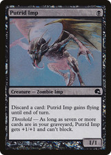 Putrid Imp #1 (Foil) (MP) Premium Deck Series: Graveborn GRV Magic MTG