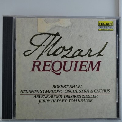 Mozart   Requiem CD 1986 Telarc Digital Robert Shaw Classical