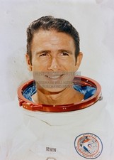 ASTRONAUT JAMES B IRWIN APOLLO 15 LUNAR MODULE PILOT 1971 5X7 PHOTO