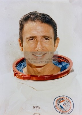 ASTRONAUT JAMES B IRWIN APOLLO 15 LUNAR MODULE PILOT 1971 5X7 PHOTO