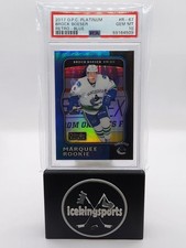 2017 O-Pee-Chee Platinum Retro Blue Rainbow Brock Boeser /149 PSA 10