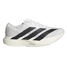 Adidas Mens Adizero Evo SL Running Sneakers US 9.5 M White Black Athletic EUC