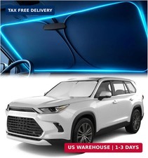 Windshield Sun Shade for Toyota Highlander L LE XLE Limited Platinum 2020-2026 -