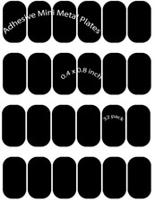 Mini Metal Plates for Magnetic Mount, Wall, Phone Holder, Case, Magnet Crafts