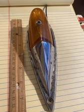 Vintage Yankee 77 Marker Lights W Amber Lens Teardrop Sae-p66 Vintage Yankee 77 Marker Lights W Amber Lens Teardrop Sae-p66