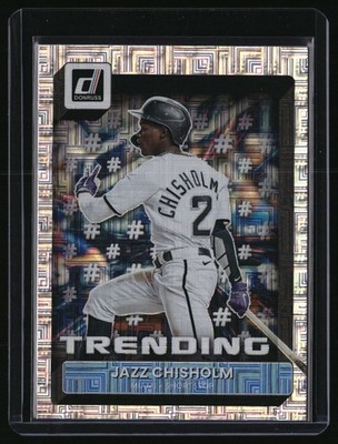 2022 Donruss #T-3 Jazz Chisholm Trending Vector