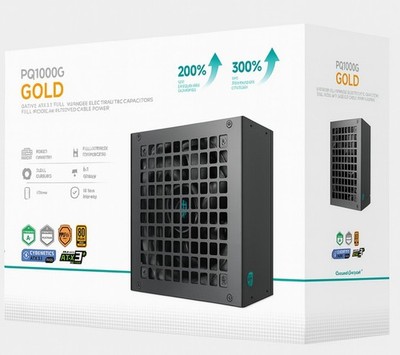 DeepCool PQ1000G 1000W Gamer Storm 80+ Gold/Cybenetics Fully Modular ATX Power
