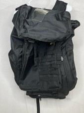 Zaino tattico 48L nero cintura vita uomo viaggio escursionismo campeggio toppe ottimo
