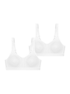 Triumph 2er Pack Damen Soft Sport-Bh Triaction Energy Lite Bra Bustier Fitness