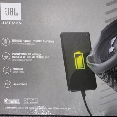 JBL Charge 5 Portable Speaker System - Black for sale online | eBay