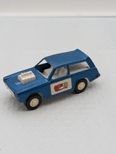 VTG TOOTSIETOY 4โ Vega Sport Ranch Blue Station Wagon With Tow Hitch Made In USA