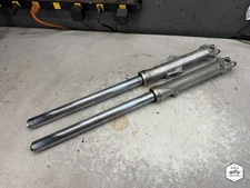 1976 Honda CB360T FRONT FORKS SHOCK SUSPENSION SET PAIR CB360 0037.ACM