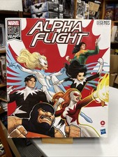 Hasbro 2019 MARVEL LEGENDS Alpha Flight Box Set New In Box Open