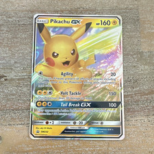 Pokémon TCG Pikachu GX SM Promo Holo SM232 English 160 HP 2019 on eBay