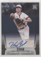 2020 Leaf Draft Auto Hayden Cantrelle #BA-HC1 Auto 0cv