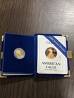🌟 1990 $5 1/10 oz American Gold Eagle PROOF Coin BU UNC w/ COA