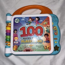 Leap Frog Learning Friends 100 Words Book English/ Spanish Bilingual Works