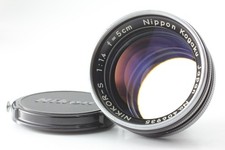Exc 5 Nikon Nippon Kogaku Nikkor-S 5cm 50mm f/1.4 Lens For S Mount From JAPAN