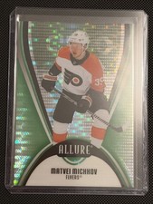 2025-26 Upper Deck Allure Green Quartz Matvei Michkov #/99