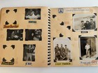 VTG 1950s Military Photo Album Handsome Soldier Letters Home Art Korean War A21 — photo 2