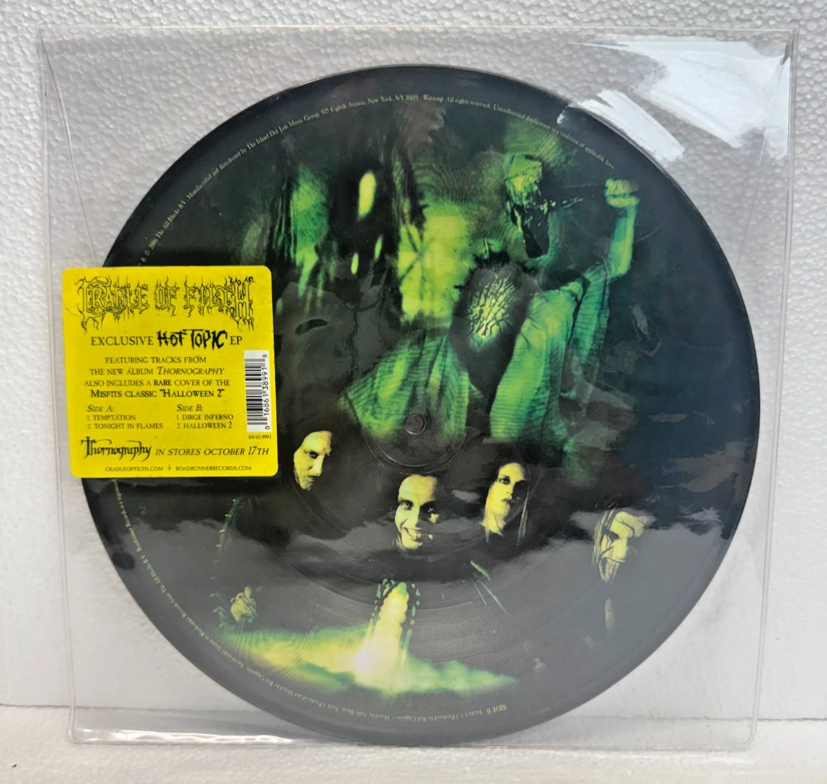 Cradle of Filth Picture Disc Vinyl Records for sale | eBay